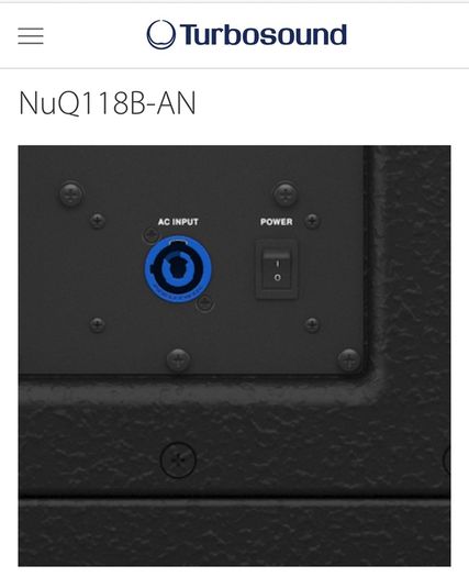 2 of Turbosound NuQ118B-AN - 3000 Watt 18" Band Pass Subwoofer with KLARK TEKNIK DSP Technology and ULTRANET Networking