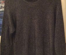 Ralph Lauren Silk and Metallic Sweater