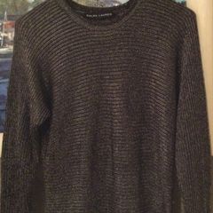Ralph Lauren Silk and Metallic Sweater