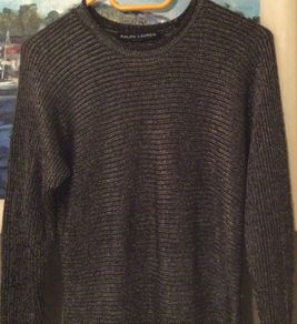 Ralph Lauren Silk and Metallic Sweater