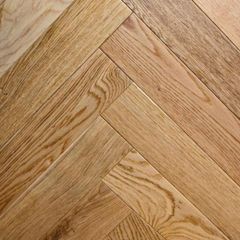 Engineered 3mm Sierra Rustic Oak Herringbone Lacquered