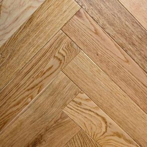 Engineered 3mm Sierra Rustic Oak Herringbone Lacquered