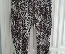 H&M Animal Print Lightweight Trousers New