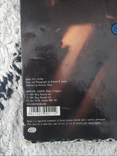 Aphex Twin - Drukqs (2x12" + 2xLP + Box, Album)