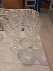 Galway Crystal wine glasses and assorted stemware