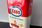 Vintage Esso 1L Oil Tin with Measuring Tube