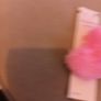 Fluffy pink keyring Image 2