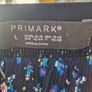 Blue ditsy floral pleated mini skirt. Image 4