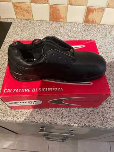 Steel cap-toe boots