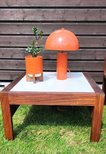 Mid Century Vintage Crannac Bunbeg Chair & Coffee Table
