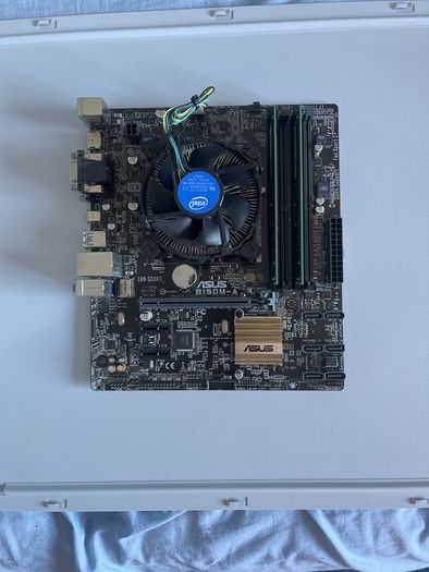 Asus B150m with Intel i3 6100 and 16gb DDR4