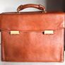 Stratic Germany Vintage Expandable Leather Briefcase Image 5