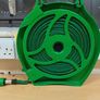 Compact 15m Flat Garden Hose & Reel. Good Condition! Image 2