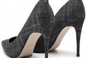 GUESS STILETTOS MULTI high heel sparkly silver shoes RRP 145e UK 6 new &amp; boxed bank holiday sale