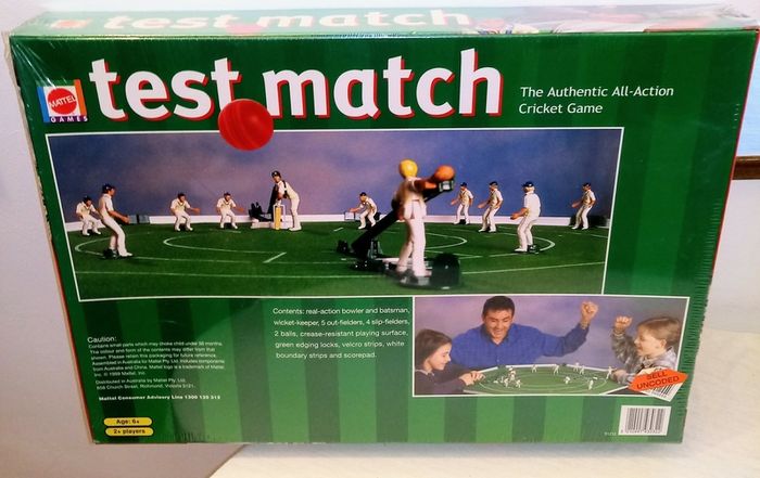 Sealed 1999 Mattel Test Match Cricket Game