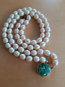 Pearl necklace (two-strand)