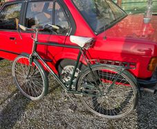 Vintage Raleigh All Steel Superbe Men's Bicycle 23 Inch Frame