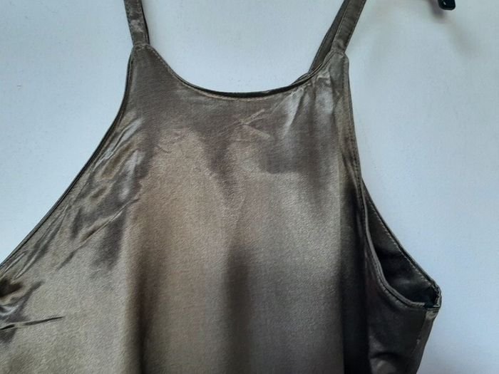 vintage new satin maxi dress new