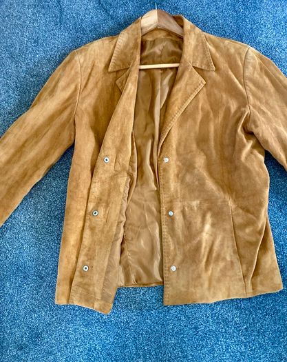 Ladies Suede Leather Jacket