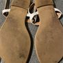 White sandals Size 4 Image 3