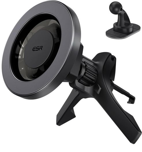 ESR for MagSafe Car Mount [2300gf N52H Magnets], Car Phone Holder Magnetic for Air Vent/Dashboard, Magnetic Phone Car Mount for iPhone 16 15 Pro Max Plus 14 13 12 Mini, Galaxy S25, MagSafe Accessories