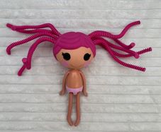 Lalaloopsy Crumbs Sugar Cookie Large approx. 12" Full Size Doll 2009 Silly Hair Used Please see photos