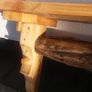 Rustic Driftwood Floating Mantle / Shelf Image 7