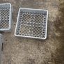 500x 500 mm open glasswasher trays new Image 2