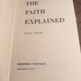 1961 The Faith Explained Leo Trese. Religious. Vintage. Image 3
