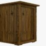 Garden Shed,Solid Wood Double Door, Magnetic Closures, Weatherproof 77W x 55D x 72H cm Image 4