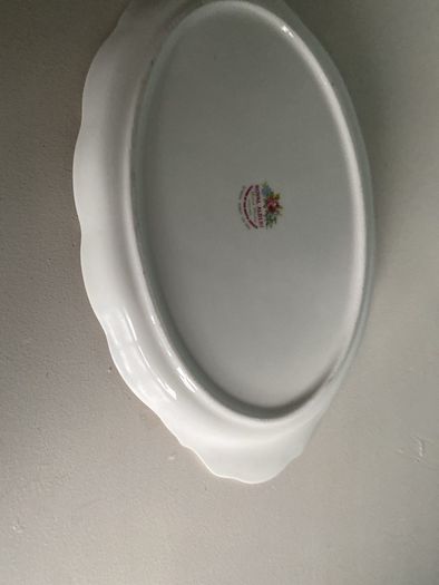 Reduced Royal Albert Flowers of the month dish