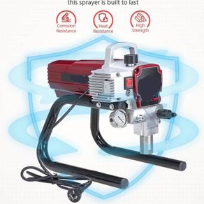 High Pressure Airless Spray Machine, Professional Paint Spray Gun, Home Painting Tool, Internal Power Supply
