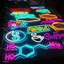 Retro Neon style arcade/game room signs Image 6