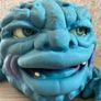 Vintage Drool Boglins Hand Puppet Blue Monster 1987 Image 5