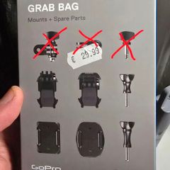 GoPro Grab Bag Camera Accessories. Not full