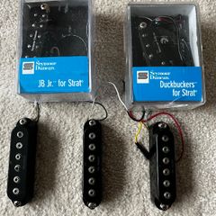 Assortment of Fender Stratocaster pickups - Duncan + G&L