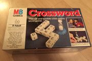 Vintage 1980's MB Crossword Game