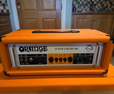 Orange Supercrush 100 Head w/ cover