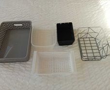 Collection of storage containers / baskets