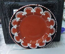 Portugese Fancy Pottery Plates