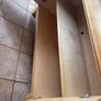 Light Birch Effect Sideboard Cupboard, Wide Hall/Dining Storage Unit Image 3