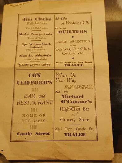 Vintage Killarney Plaque etc