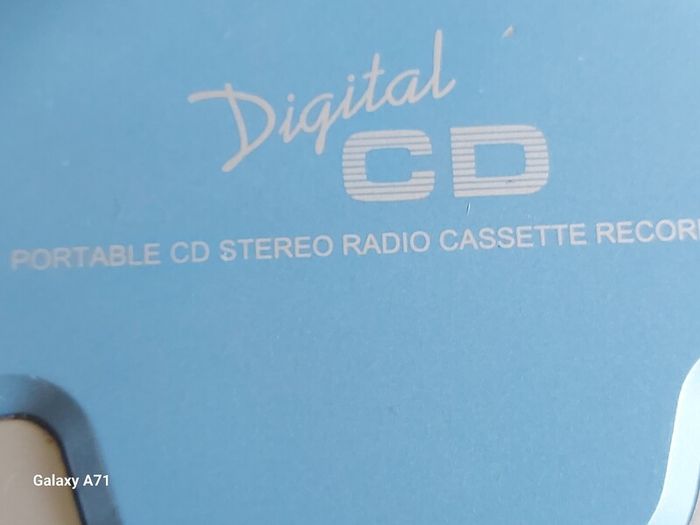 ALBA Portable CD RADIO CASSETTE Player, everything works fine, Radio, CD & Tape