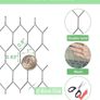 Chicken Wire Mesh  35CM by 15M Garden Animal Barrier Fence, 1 inch Mesh Fence for Pet,Rabbit,Poultry Image 3