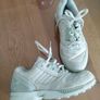 Adidas green runners Image 2