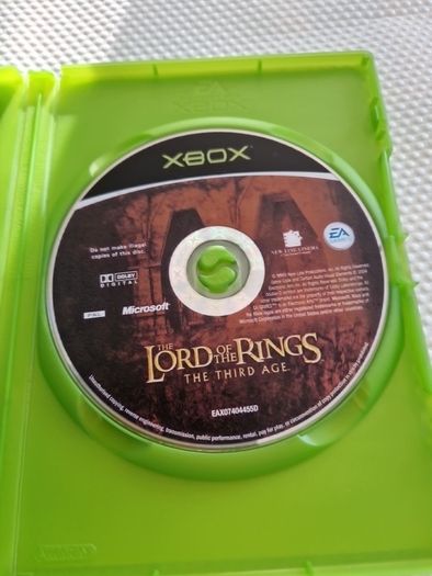 The Lord of the Rings The Third Age Xbox Original Games Original