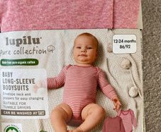 Baby sleepsuit, bodysuit, soothers