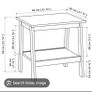 Set of 2 Bedside tables white Image 3