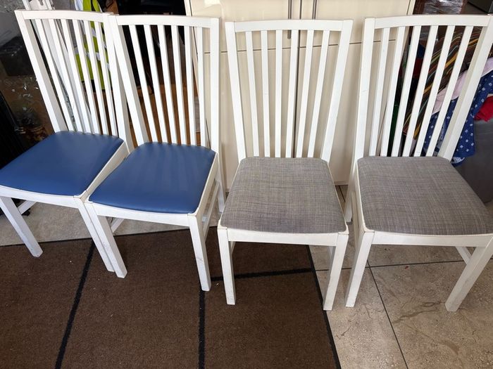 x4 IKEA Wooden dining chairs