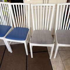 x4 IKEA Wooden dining chairs